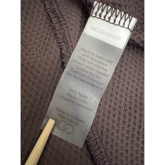 CALIA By Carrie Renew Texture Cap Sleeve Zip  Women's Top XL  Athleisure Golf - Picture 4 of 7